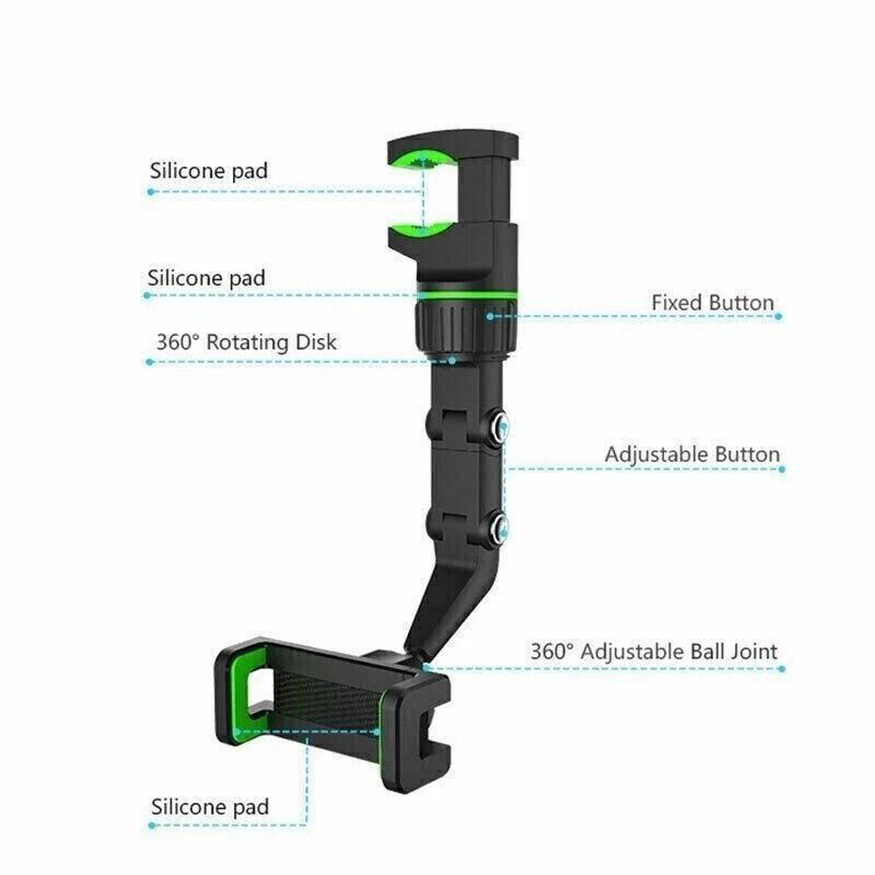 2588 – Support universel pour téléphone portable avec pince, multi-articulations neuf – Image 5