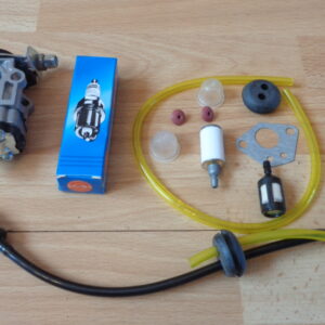 2712 – Carburateur pour tondeuses , débroussailleuses et tronçonneuses , Kit complet d&rsquo;accessoires inclus neuf