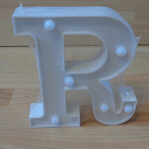 2731 – Lettre R lumineux 16 cm neuve