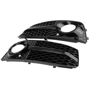 2777 – Grilles antibrouillard avant noir brillant de Style RS4 pour Audi A4 B8 neuves