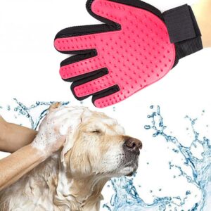 2912 – Gant Magic rose Brosse de Nettoyage pour Animaux de Compagnie neuf