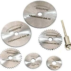 2845 – lot de 5 Lames de coupes en aciers neufs