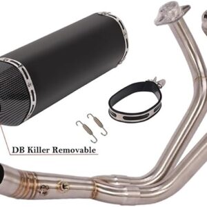 2872– Tuyaux D&rsquo;échappement Moto Complets Silencieux Pour Yamaha  neuf