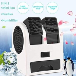 2948 – Mini ventilateur humidificateur purificateur USB/batterie neuf