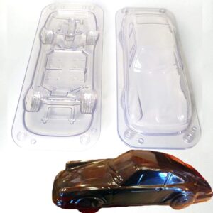 2890 – Moule À Chocolat en Forme De Voiture 3D Porsche 911 neuf