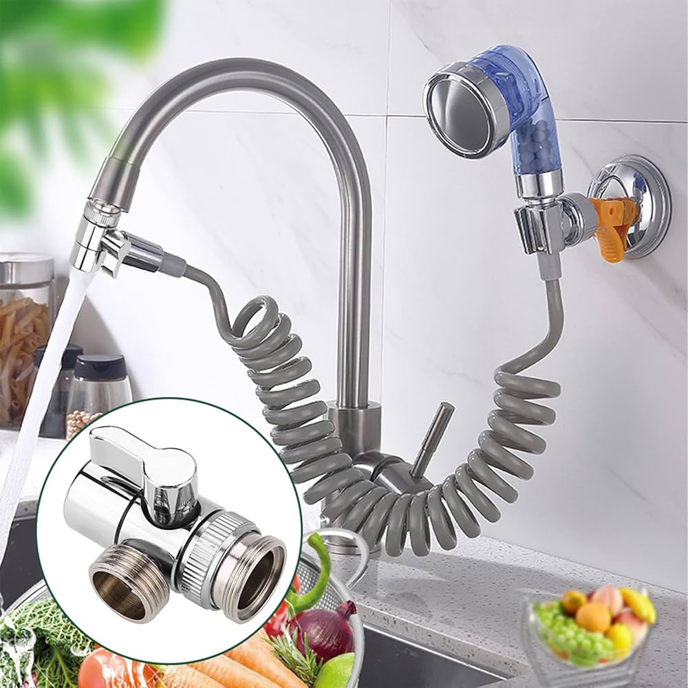 2906 – Commutateur De Robinet, Salle De Bain, Cuisine, Lavabo, évier, Inverseur De Robinet neuf – Image 2