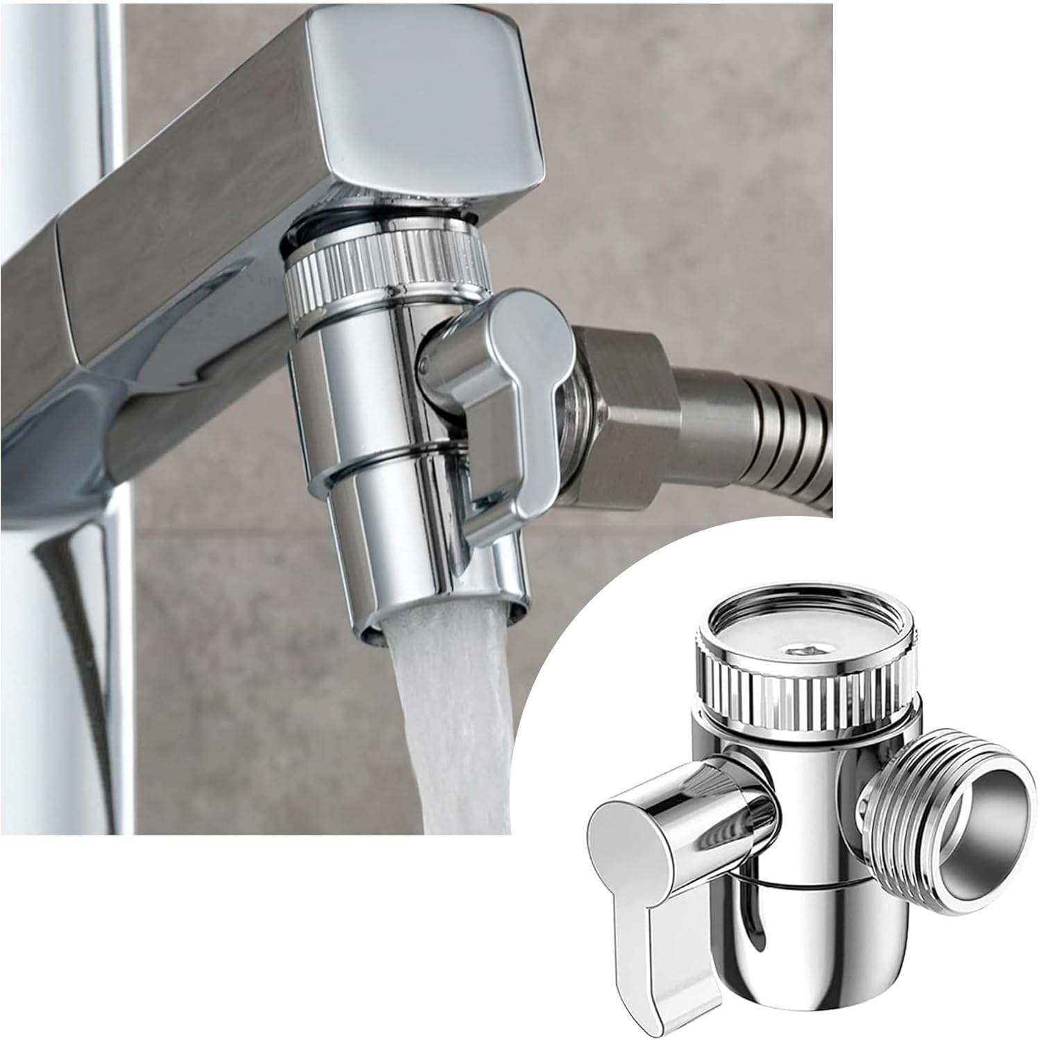 2906 – Commutateur De Robinet, Salle De Bain, Cuisine, Lavabo, évier, Inverseur De Robinet neuf – Image 11