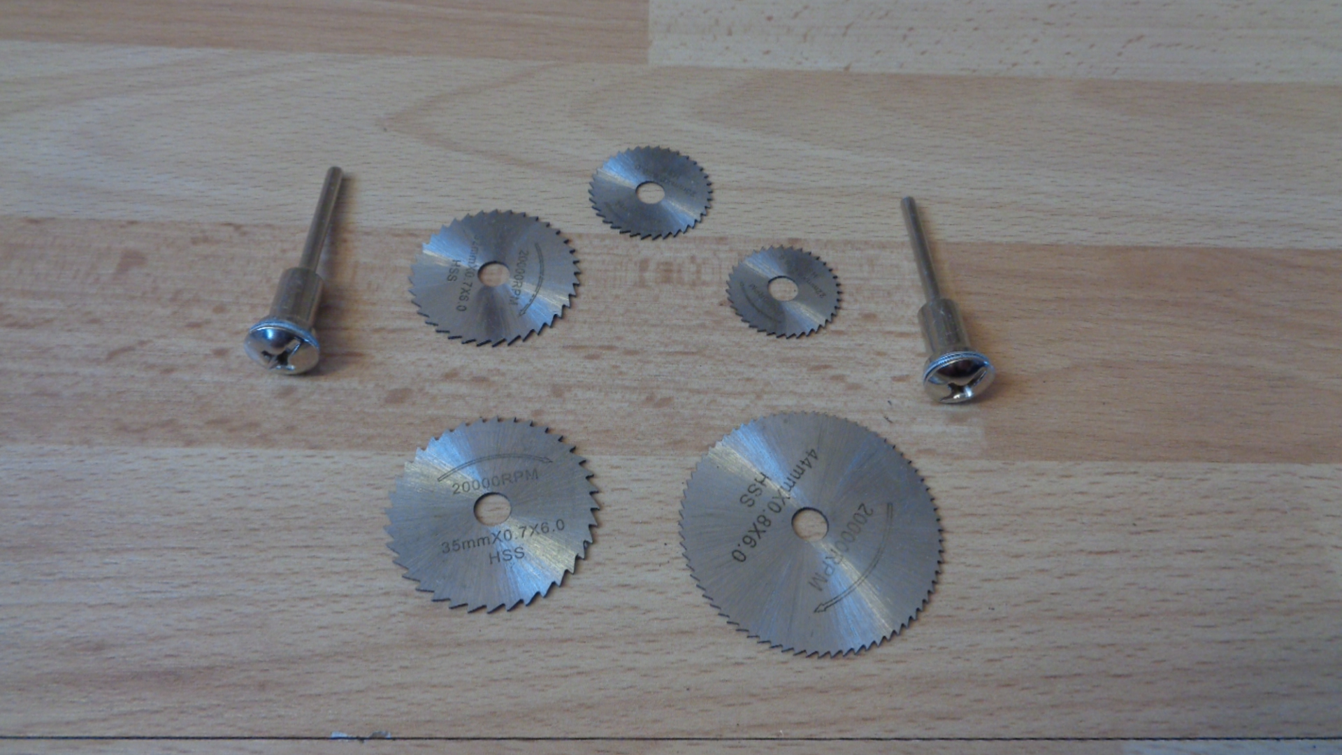 2845 – lot de 5 Lames de coupes en aciers neufs – Image 8