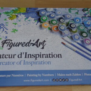 2882 – Figured&rsquo;Art Peinture , Crique Bleue Paisible neuve