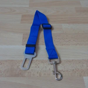 2911 – Laisse Ceinture de Sécurité bleue pour Chien / Chat  neuve