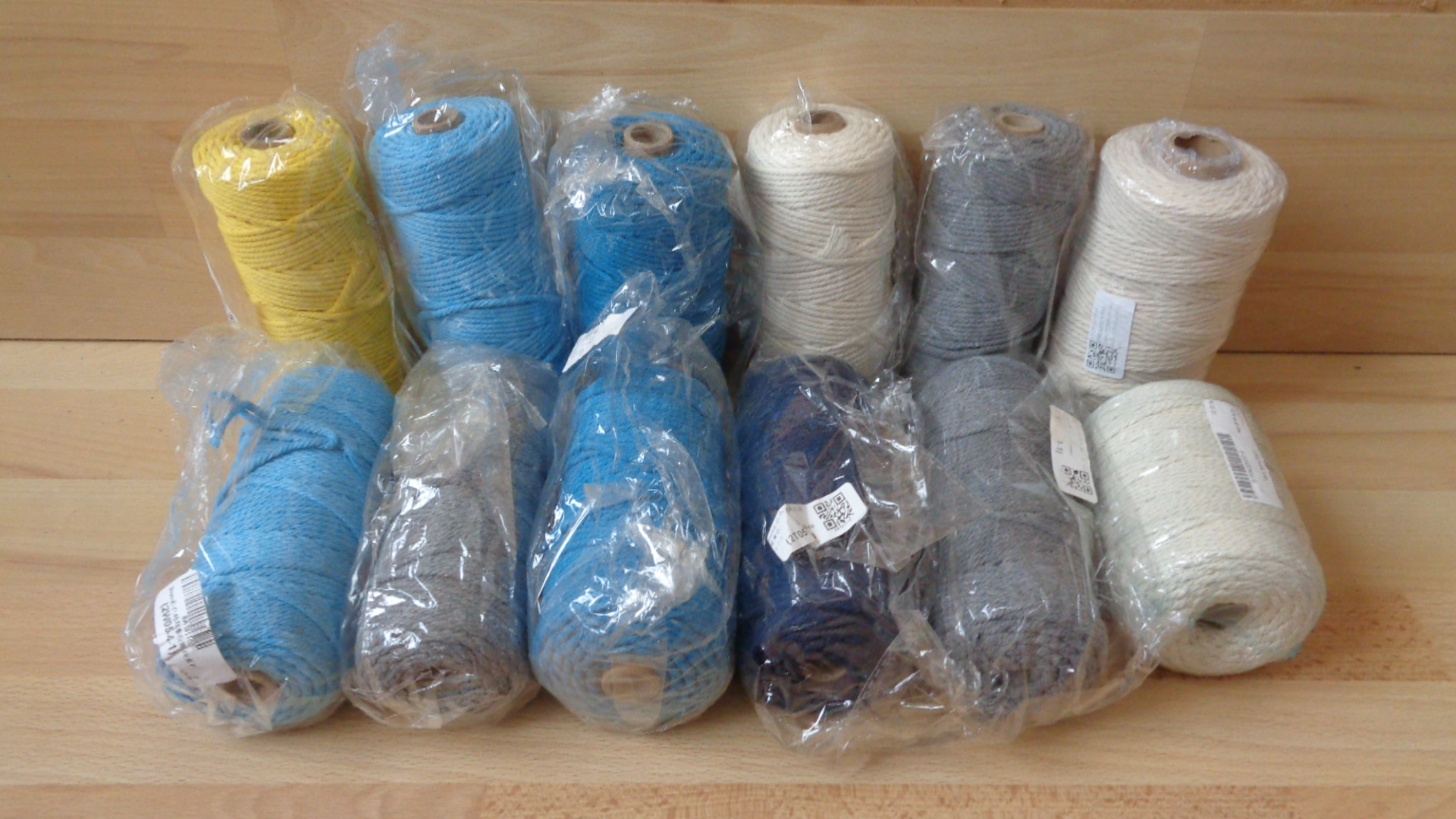 2931 – Ficelle Epaisse de couleur 3 mm Naturelle, 200m neuve – Image 13