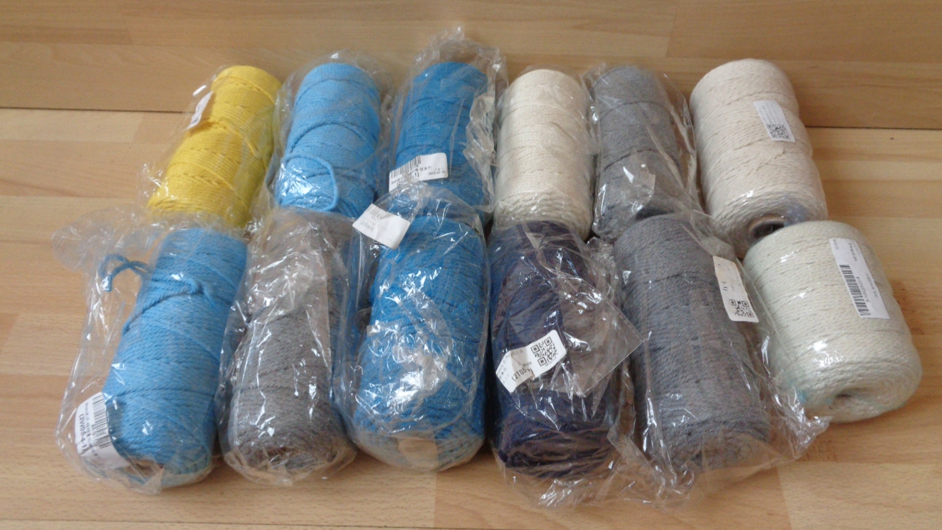 2931 – Ficelle Epaisse de couleur 3 mm Naturelle, 200m neuve – Image 11