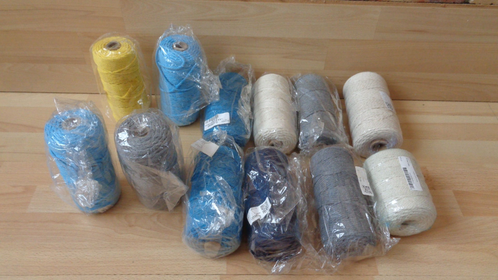 2931 – Ficelle Epaisse de couleur 3 mm Naturelle, 200m neuve – Image 7