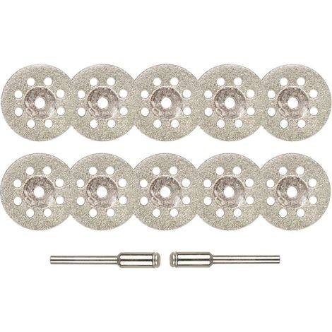 2843 – Lot de 10 disques diamantés 25 mm neufs – Image 7