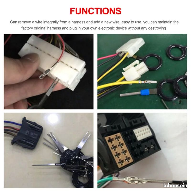 2857 – 35 Extracteurs de connecteur de prise de fil de voiture neufs – Image 8