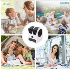 2948 – Mini ventilateur humidificateur purificateur USB/batterie neuf