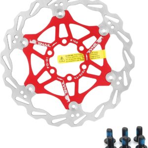 3021 – Disque de frein rouge pour vélo 180 mm neuf