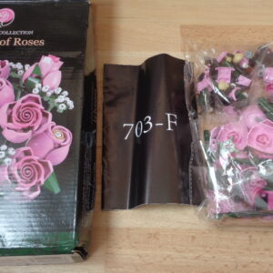 3013 – Blocs de construction Briques Bouquet de Roses neuf