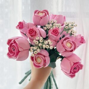 3013 – Blocs de construction Briques Bouquet de Roses neuf