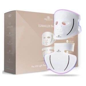 3019 – Lumalux Face+ | Masque pour le visage et le cou à lumière LED neuf