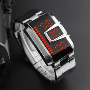 3104 – Montre rectangulaire pour hommes neuve