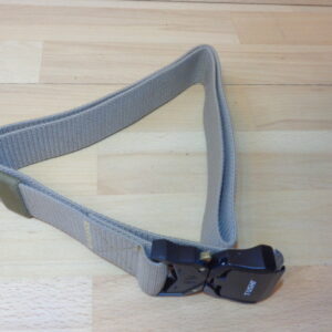 3117 – Ceinture militaire tactique beige boucle à dégagement rapide extensible neuve