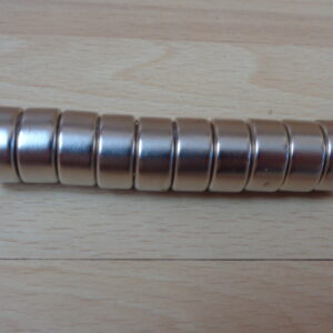 3127 – 10 aimants 16 x 8 mm neufs
