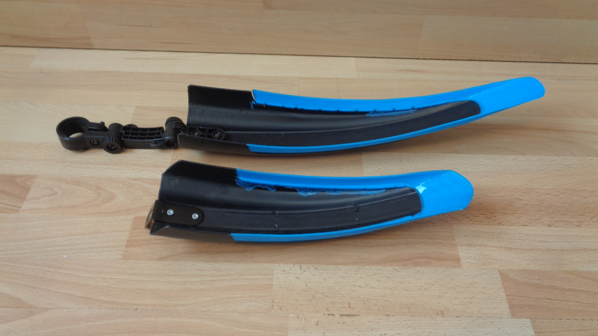 3146 – Garde-boue bleu de vélo avant/arrière neuf – Image 6