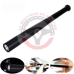 3115 – Lampe torche batte auto-défense 41 cm neuve