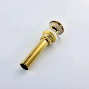 3137 – Siphon bonde automatique doré neuf