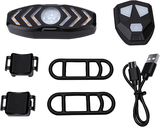3229 – Feu arrière et clignotants de vélo avec télécommande neuf – Image 6