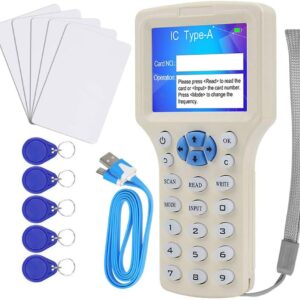 3187 – Lecteur RFID 10 fréquences, copieur, duplicateur IC/ID pour cartes neuf