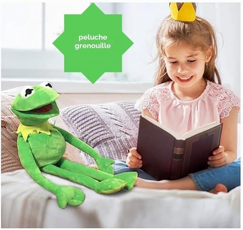 3185 – Peluche Marionnette Kermit la grenouille 60 cm neuve – Image 4