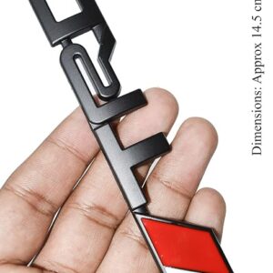 3177 – Emblème avant en métal noir 3D avec logo TRD, compatible Toyota neuf
