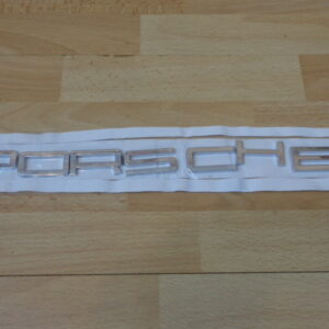 3176 – Sticker Autocollant porsche argenté neuf