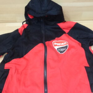3186 – Sweat à capuche imprimé Ducati Corse taille : L neuf