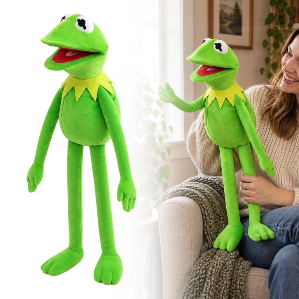 3185 – Peluche Marionnette Kermit la grenouille 60 cm neuve – Image 8